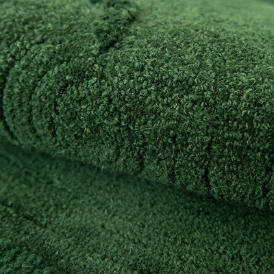 Raku Round Green Rug