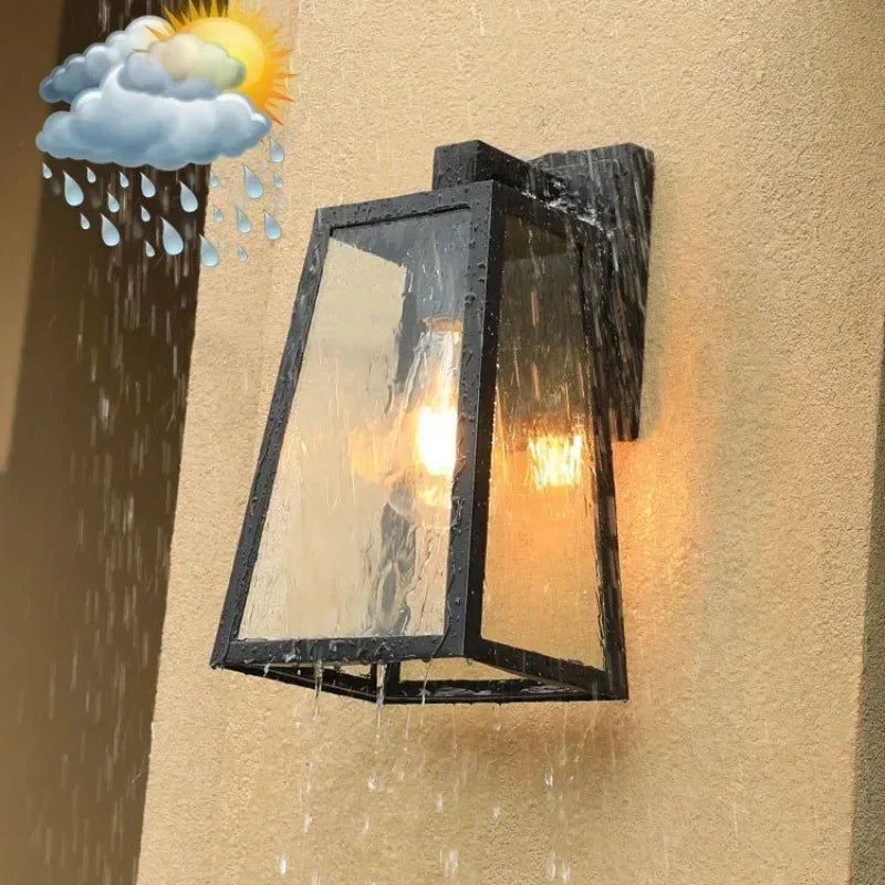 Outdoor European Style Wall Lamp
