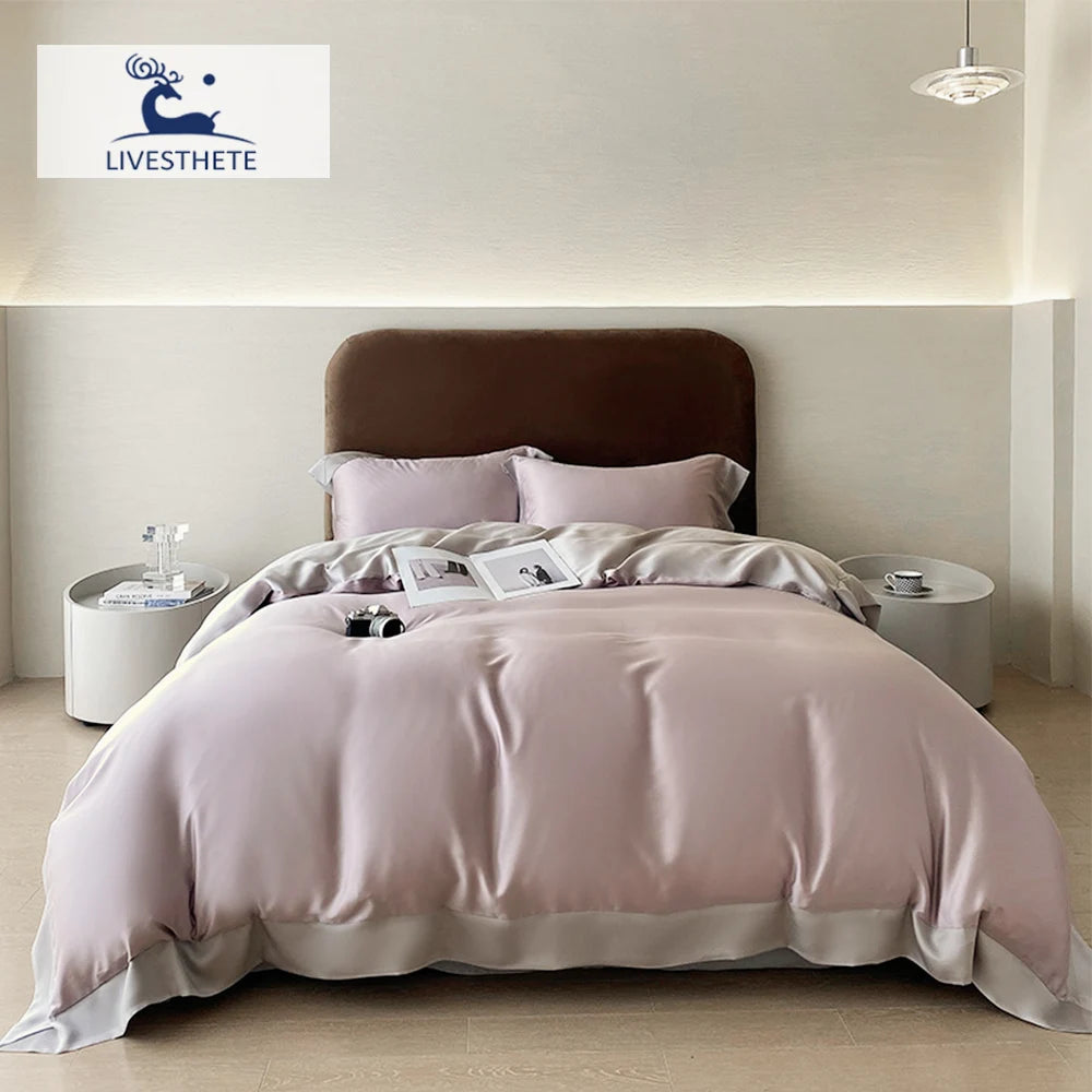 Ren Silk Duvet Cover Set