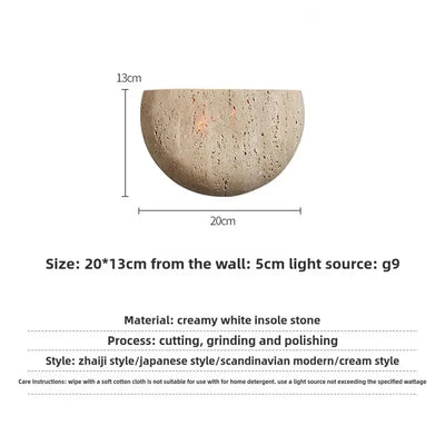 Sorela Stone Wall Lamp