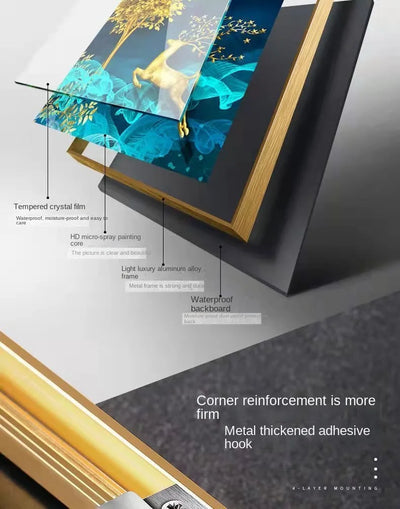 Floria Frame Wall Cover Art