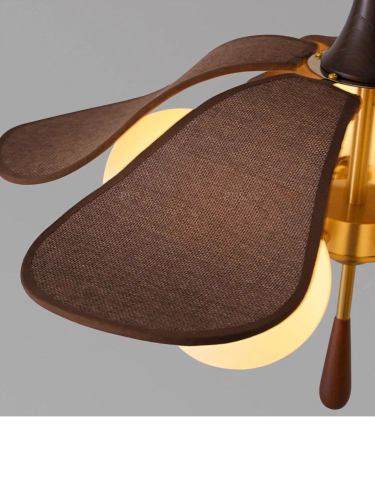 La Lumière Vintage French Wood Chandelier