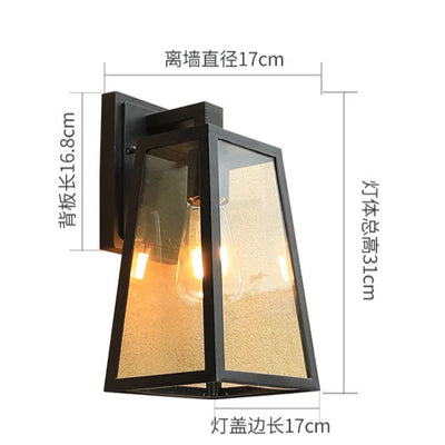 Outdoor European Style Wall Lamp