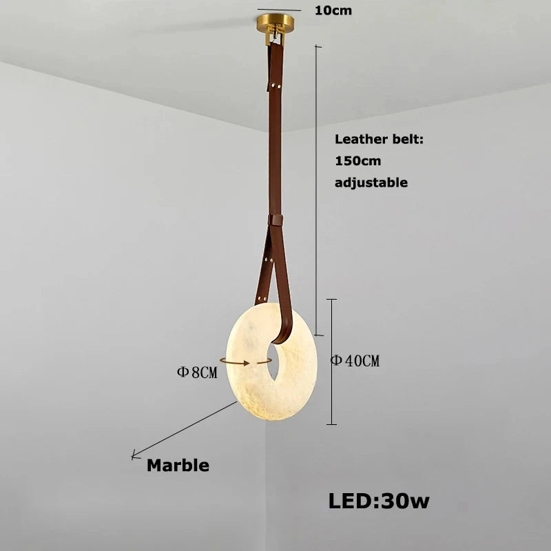 Marbelle Strap Chandelier
