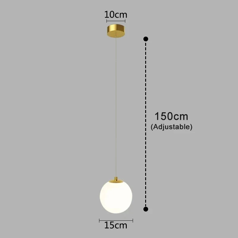 Kiyomi Glass Pendant Light