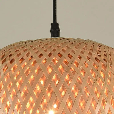 Haru Bamboo Pendant Light