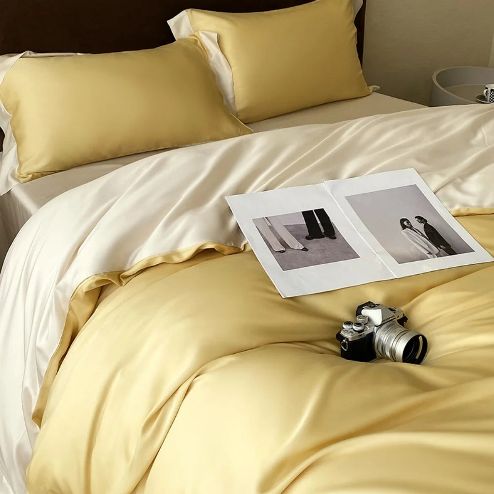 Ren Silk Duvet Cover Set