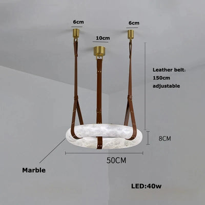 Marbelle Strap Chandelier
