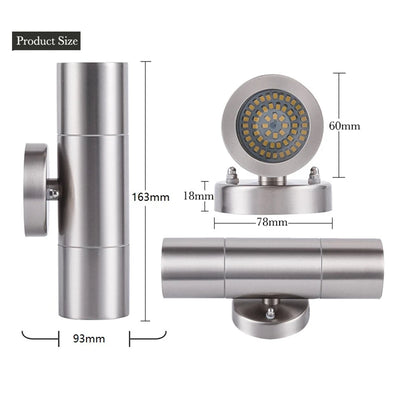 Stainless Steel Outdoor Wall Lamp