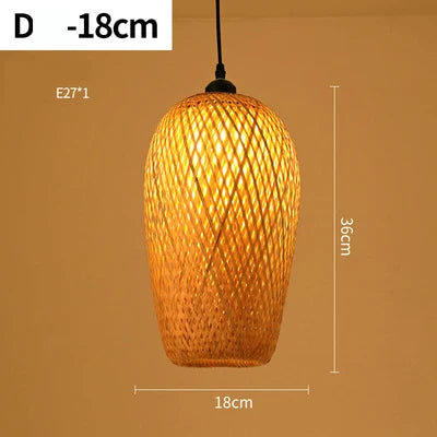 Ravena Rattan Chandelier