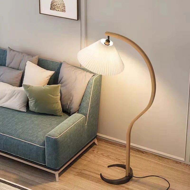 Lunara Pleated Floor Lamp