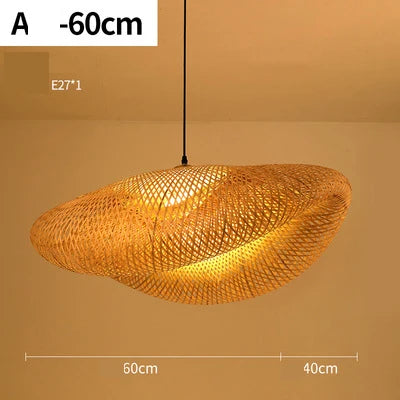 Ravena Rattan Chandelier