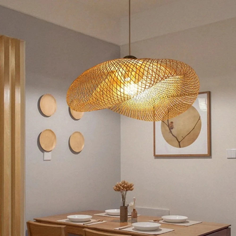 Sora Bamboo Pendant Light