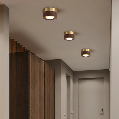 Walnix Wood Ceiling Light