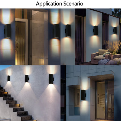 Durox Dual Beam Wall Lamp (2-Pack)
