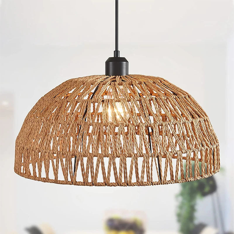 Asahi Woven Pendant Light