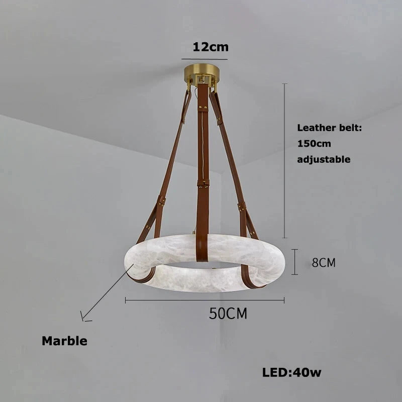 Marbelle Strap Chandelier