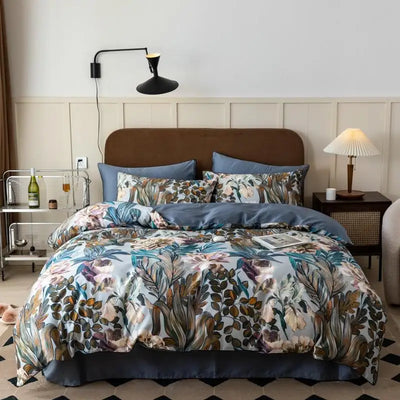 Mingay Tropical Leaves Bedding Set