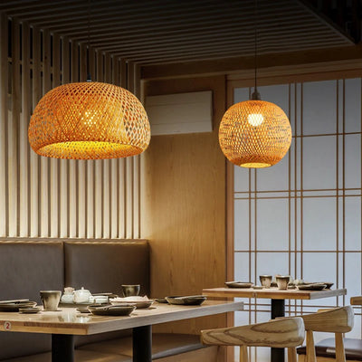 Takumi Bamboo Pendant Light