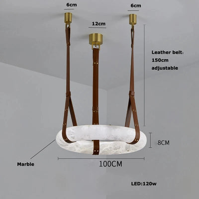 Marbelle Strap Chandelier