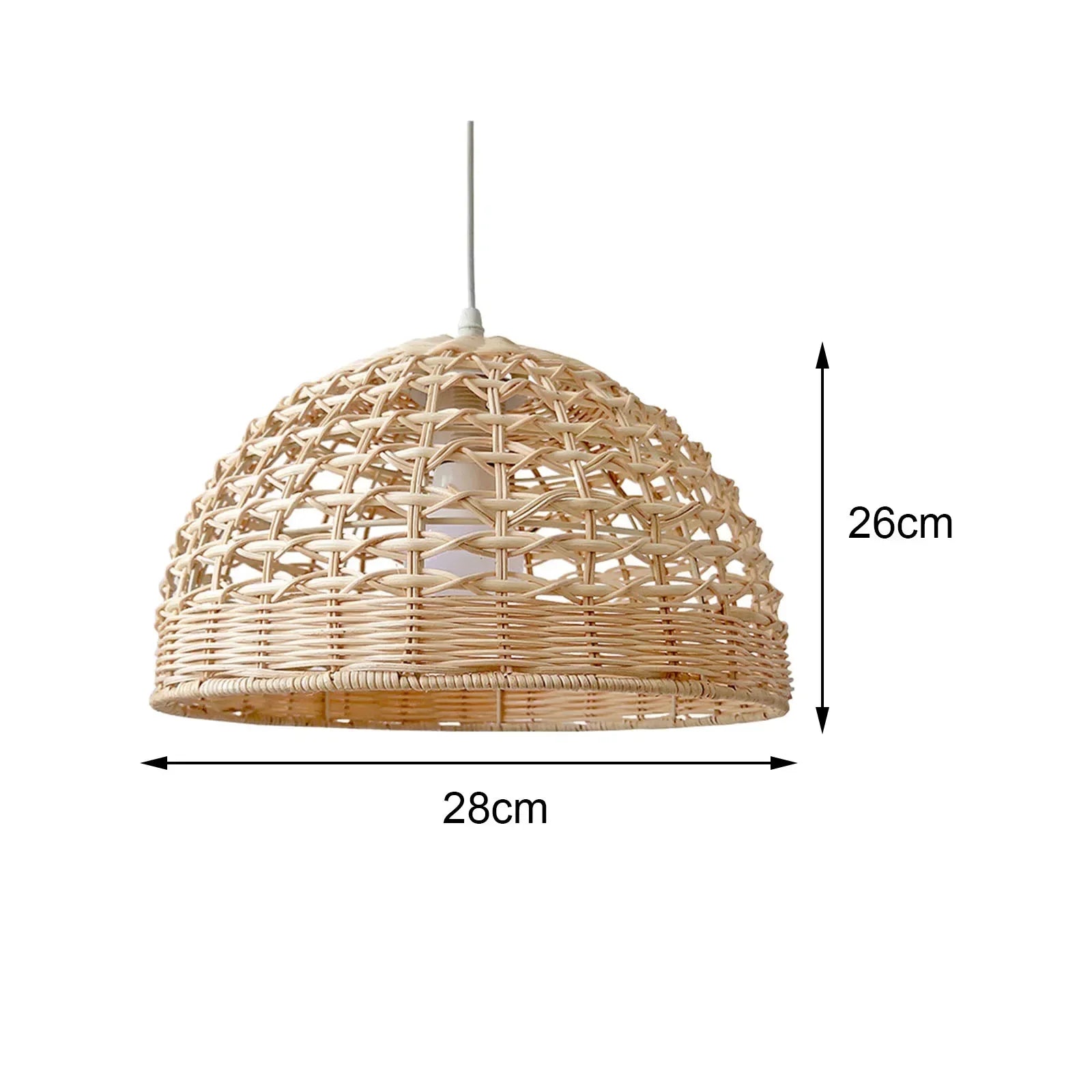 Ren Rattan Pendant Light