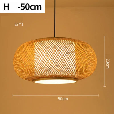 Ravena Rattan Chandelier