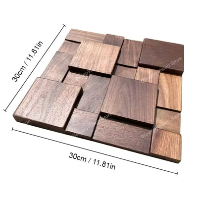 Walnix 3D Wood Wall Panel