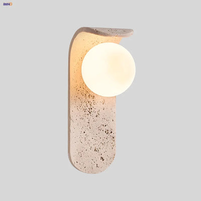 Cavira Stone Glass Wall Lamp