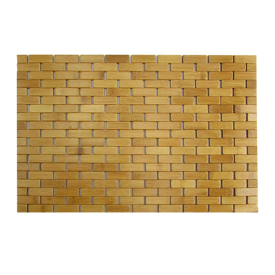 Bamboo Bath Floor Mat
