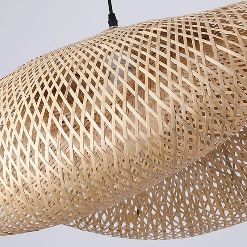 Ravena Rattan Chandelier