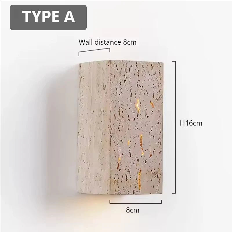 Yamato Stone Wall Light
