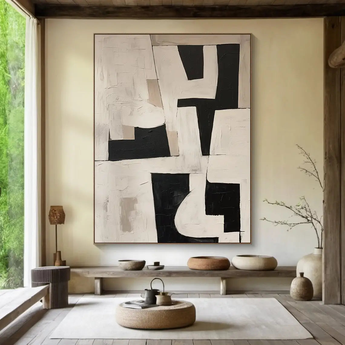 Kureha Abstract Canvas Art