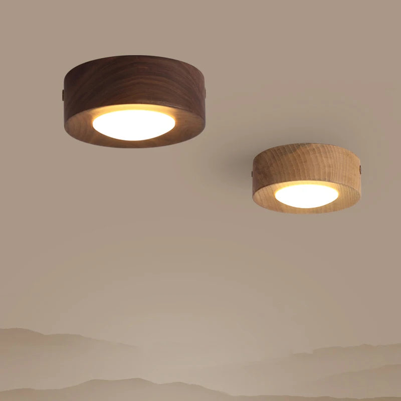 Walnix Wood Ceiling Light