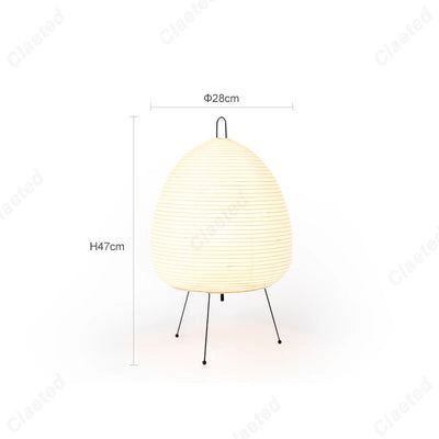 Hoshin Japanese Design Paper Table Lamp