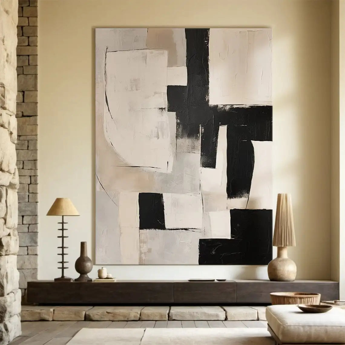 Kureha Abstract Canvas Art