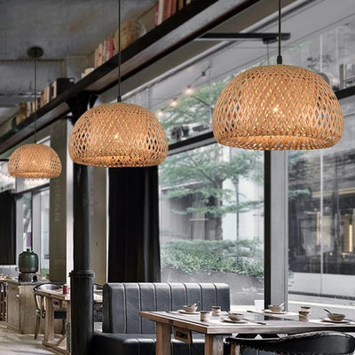 Haru Bamboo Pendant Light