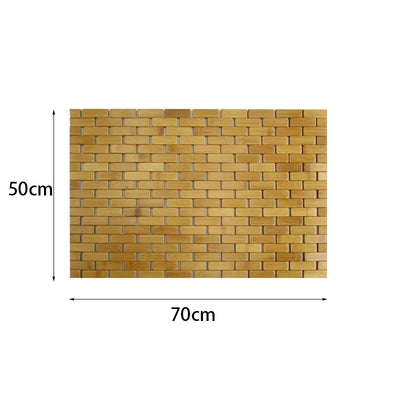 Bamboo Bath Floor Mat