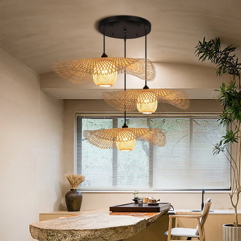 Triora Bamboo Pendant Light