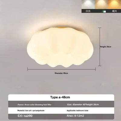 Hikari Cream Cloud Ceiling Lamp