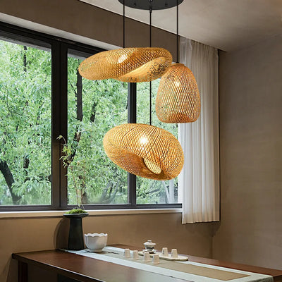 Triora Bamboo Pendant Light