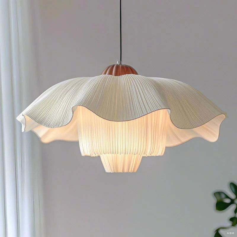Charming French Cream Style White Pendant Lamp