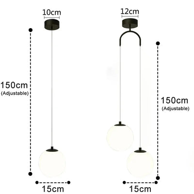 Kiyomi Glass Pendant Light