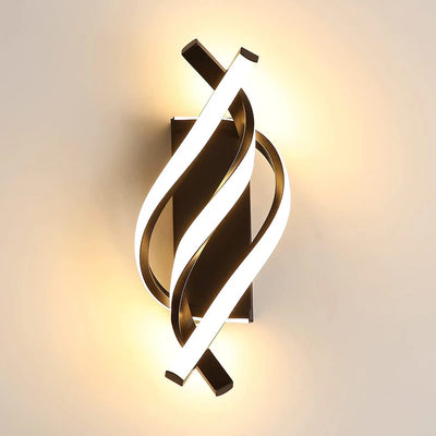 Kuroi Spiral Wall Lamp