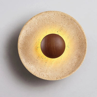 Sora Travertine Wall Lamp