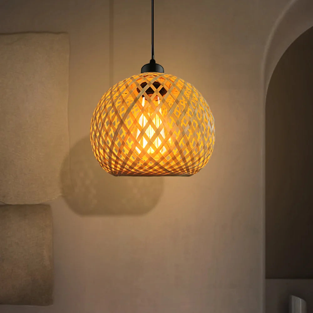 Haru Bamboo Pendant Light