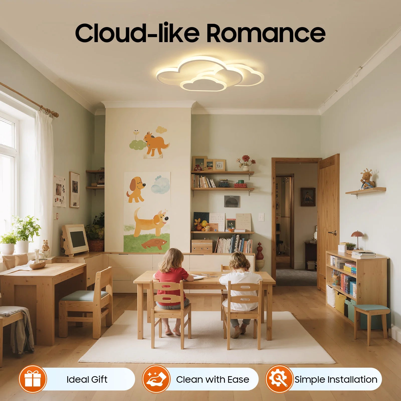 Kumo Cloud LED Ceiling Light