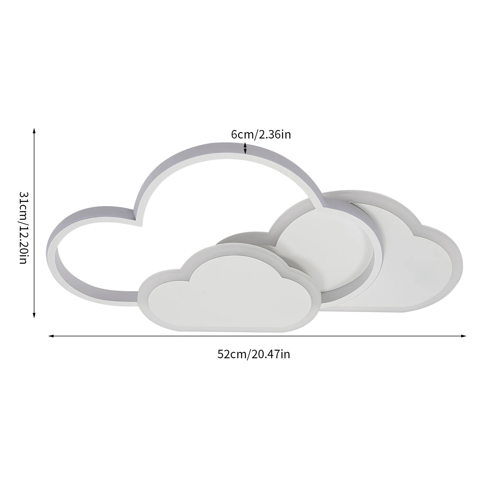 Kumo Cloud LED Ceiling Light