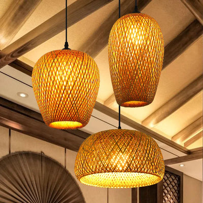 Takumi Bamboo Pendant Light