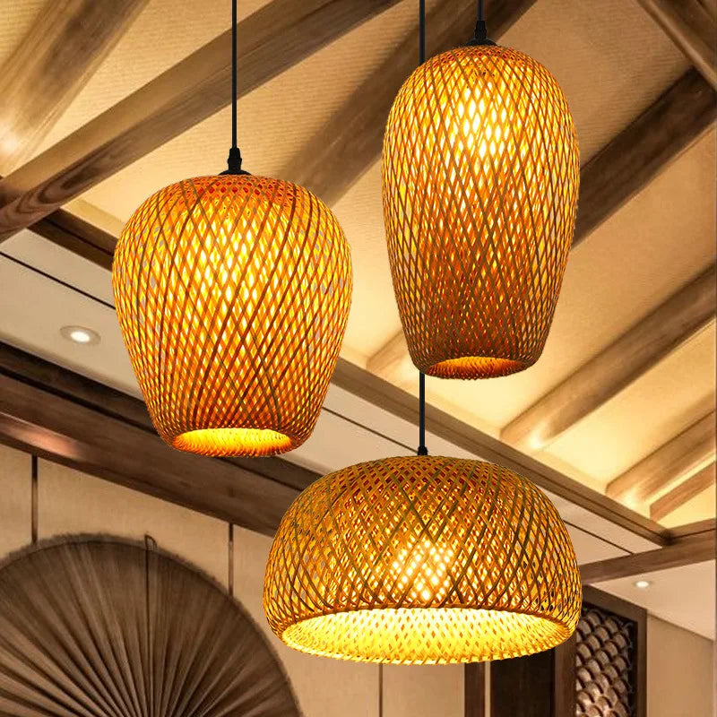 Takumi Bamboo Pendant Light
