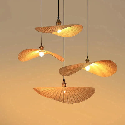 Ravena Rattan Chandelier